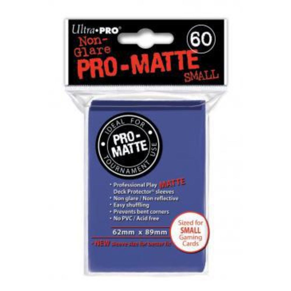 Ultra Pro Deck Protector Small Blue Pro-Matte image 0