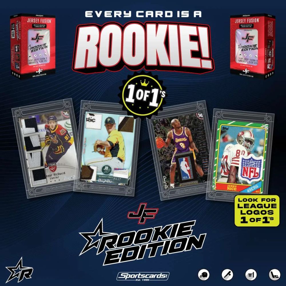 2025 Jersey Fusion All Sports Rookie Edition Hobby Box image 2