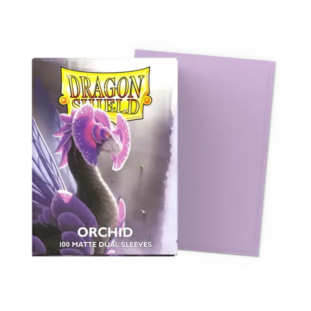 Dragon Shield Sleeves: Standard Matte Dual - Orchid 100CT image 0