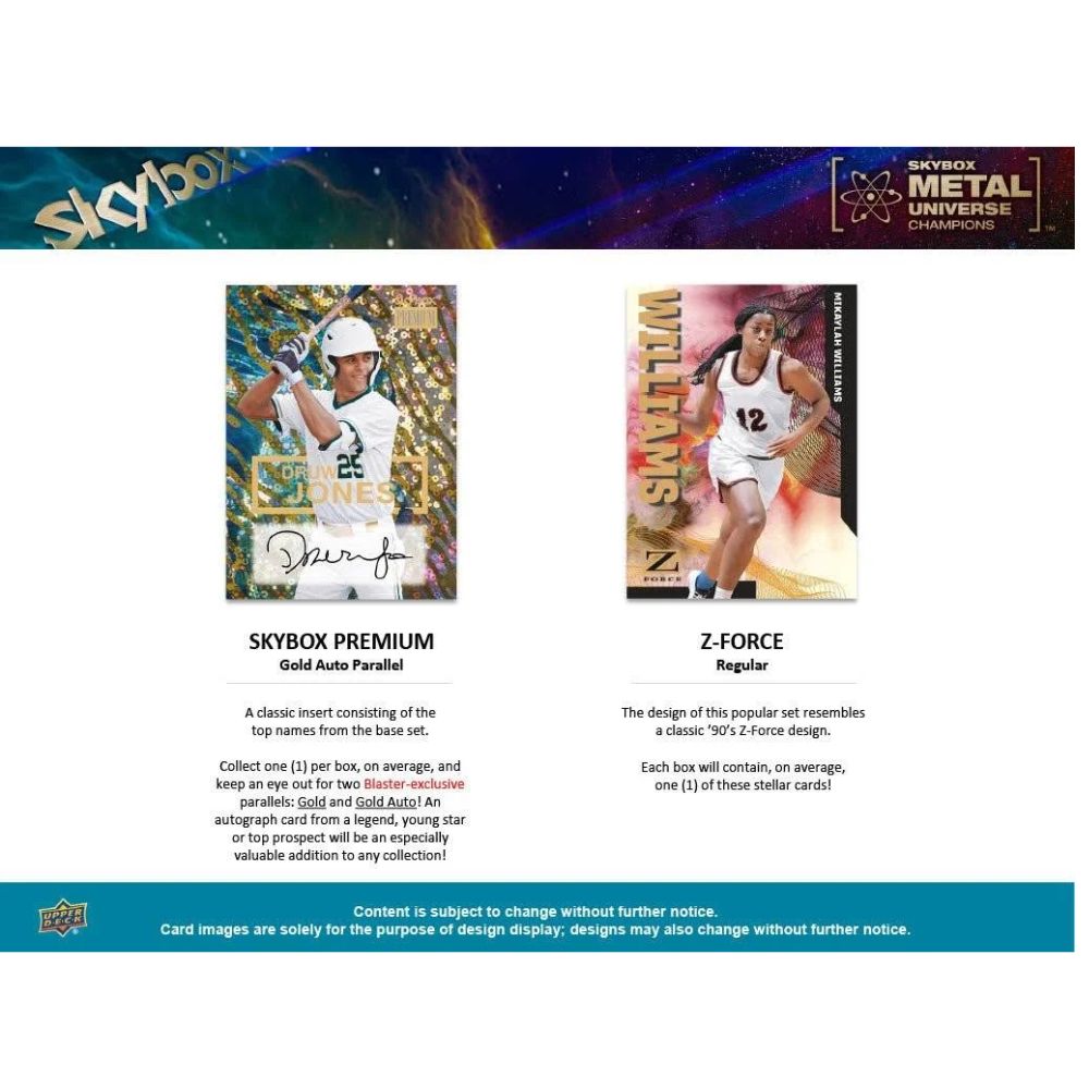 2023 Upper Deck Skybox Metal Universe Champions Blaster Box image 10