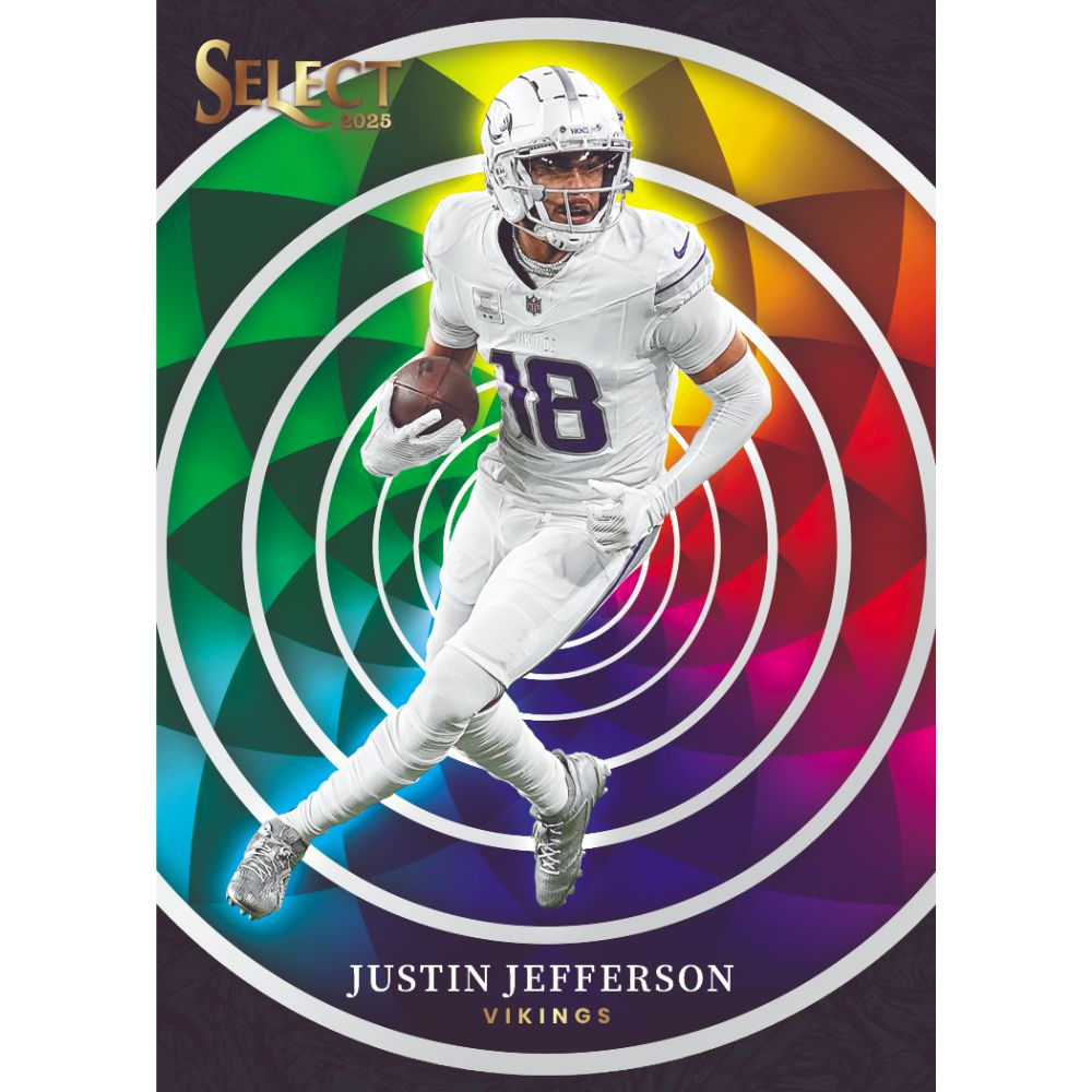 2025 Panini Select Football Trading Card Hobby Box
