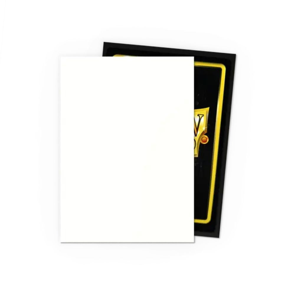 Dragon Shield Sleeves: Standard Matte Dual - Snow 100CT image 1