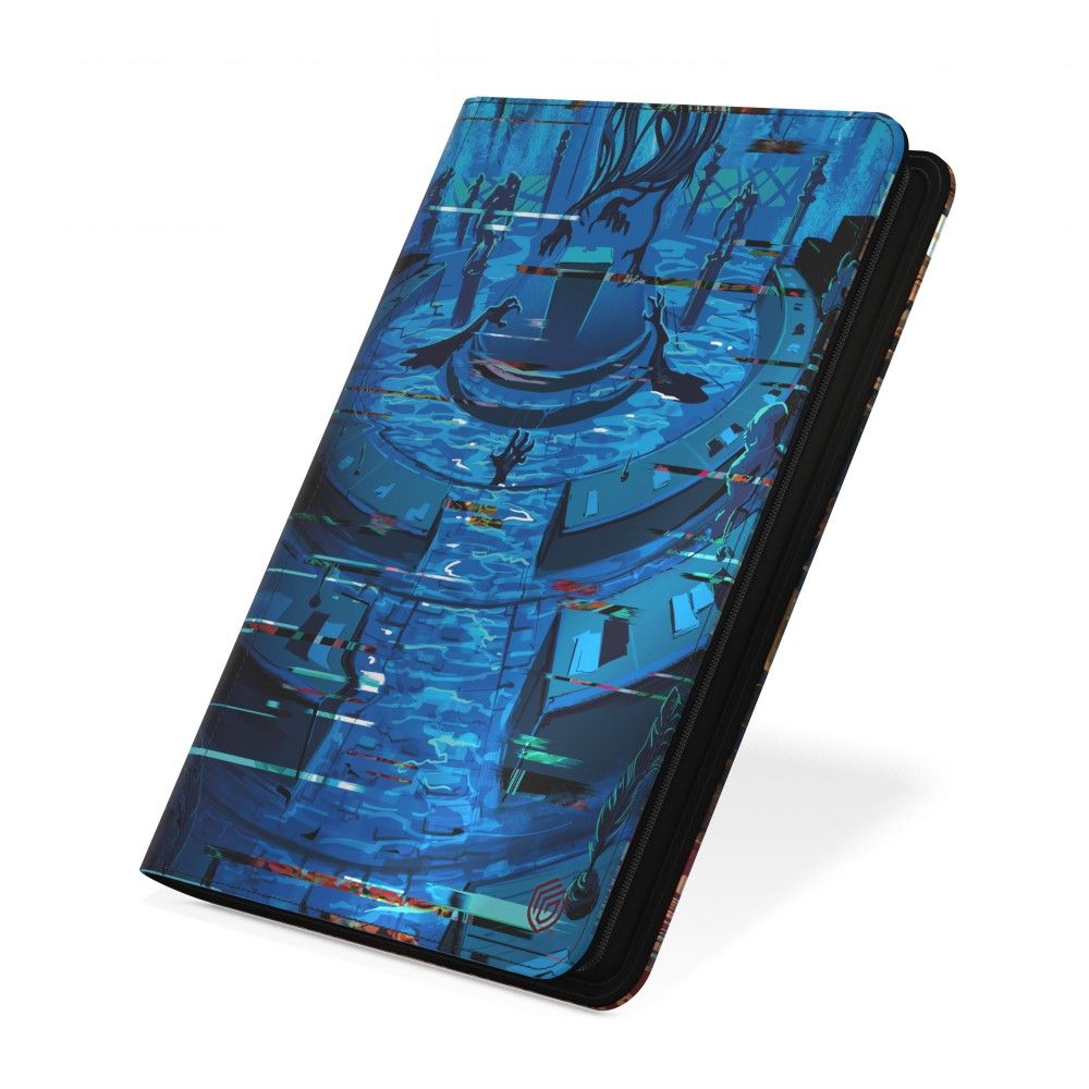 Magic: The Gathering Duskmourn - Restricted Office Xenoskin Zipfolio image 1