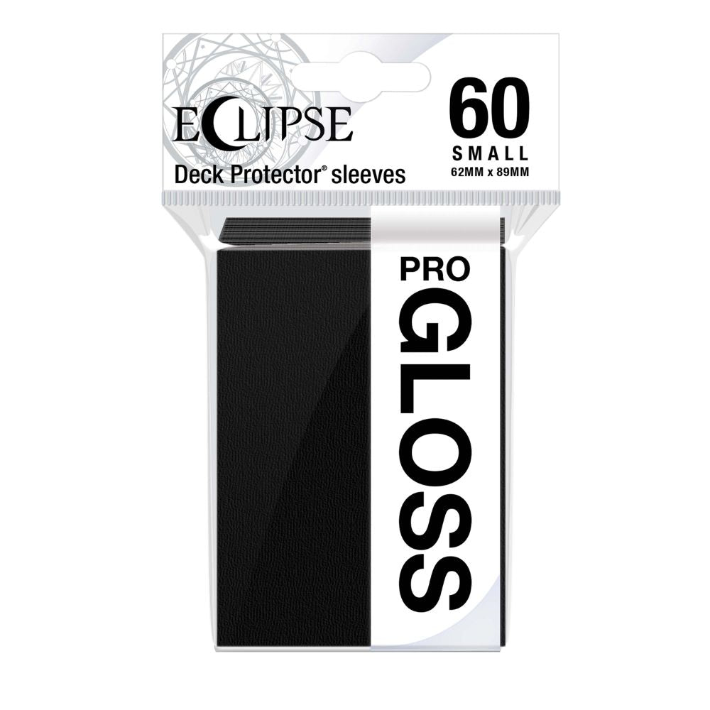 Ultra Pro Small Sleeves Eclipse Gloss Jet Black 60 Count image 0