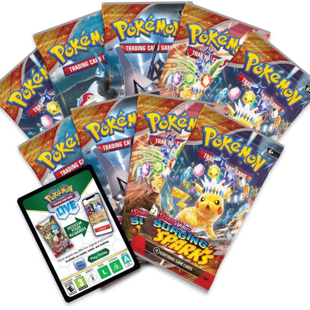Pokemon Surging Sparks Elite Trainer Box image 2