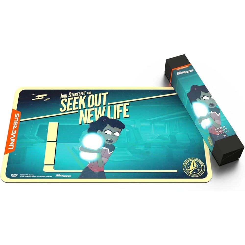 UniVersus: Star Trek: Lower Decks - Beckett Marin Playmat - 24 x 14 Neoprene Mat image 0
