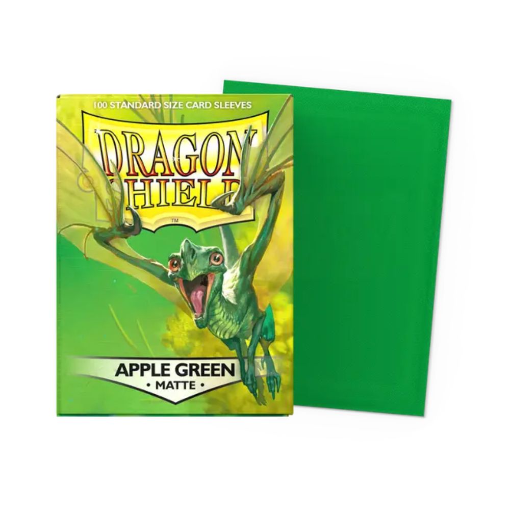 Dragon Shield Sleeves: Standard Matte - Apple Green 100CT image 0