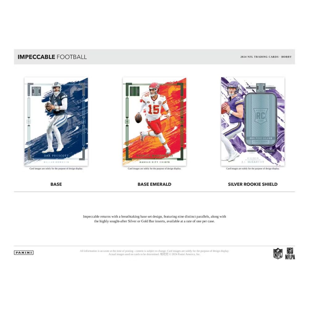 2023-24 Panini Impeccable Football Hobby Box image 2