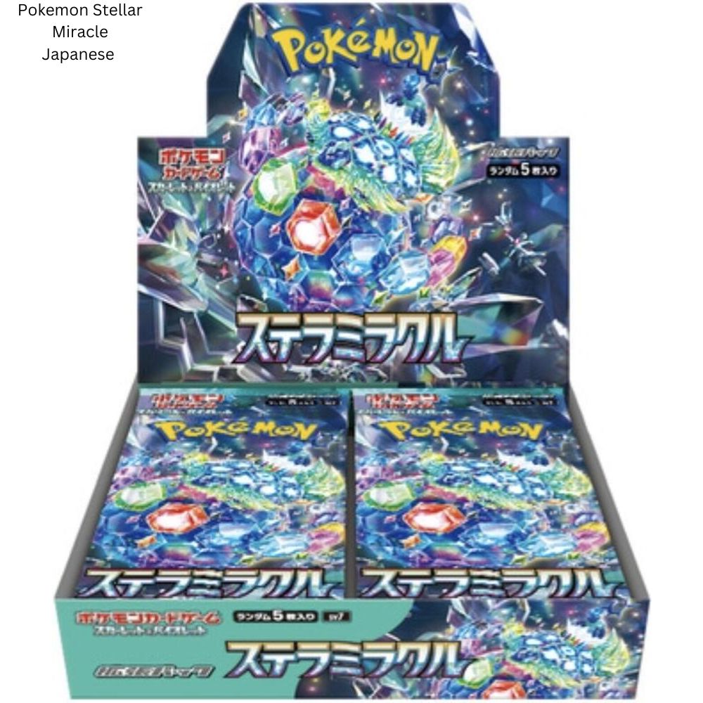 Pokemon Stellar Miracle Japanese Booster Box - SV7 image 0