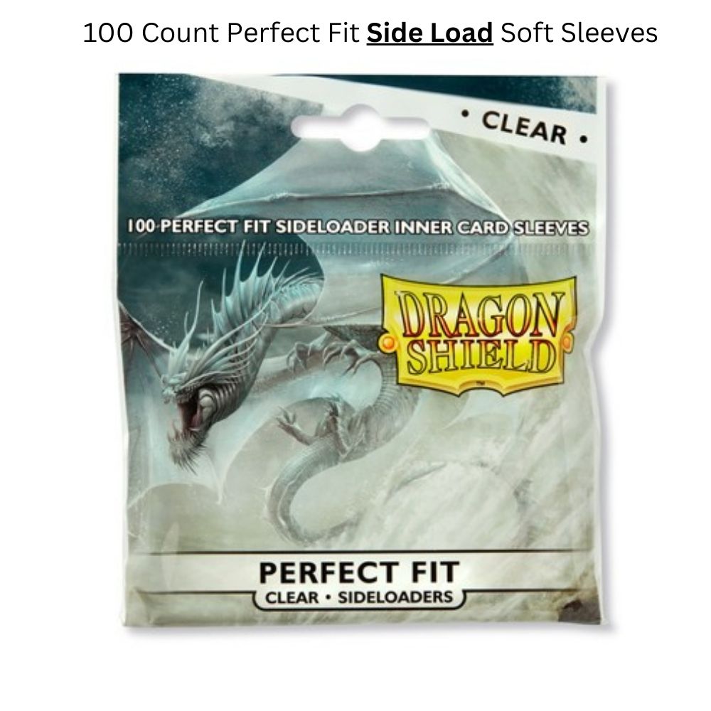 Dragon Shield Sleeves: Perfect Fit Standard Sideload - Clear 100CT image 0