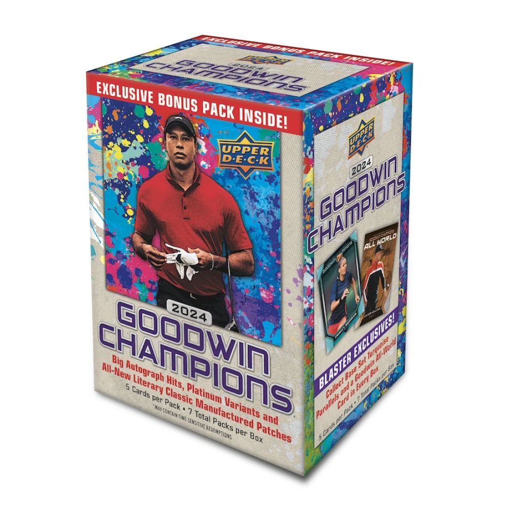 2024 Upper Deck Goodwin Champions Blaster Box image 0