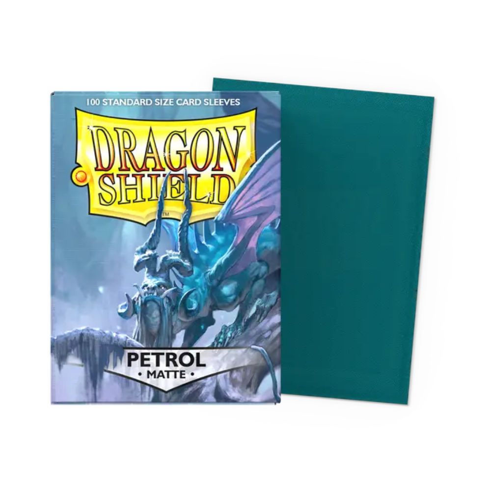 Dragon Shield Sleeves: Standard Matte - Petrol 100CT image 0