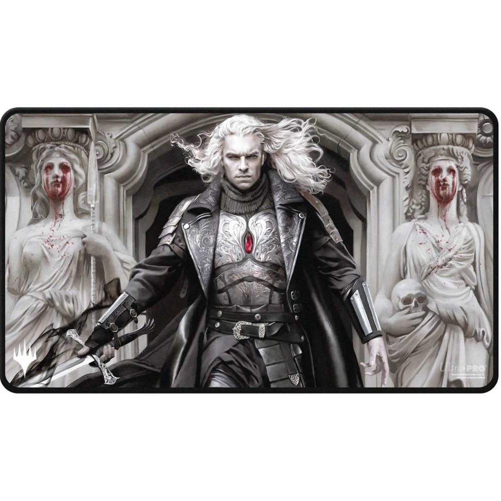 Black Stitched Playmat Magic the Gathering Innistrad Remastered PW B image 0