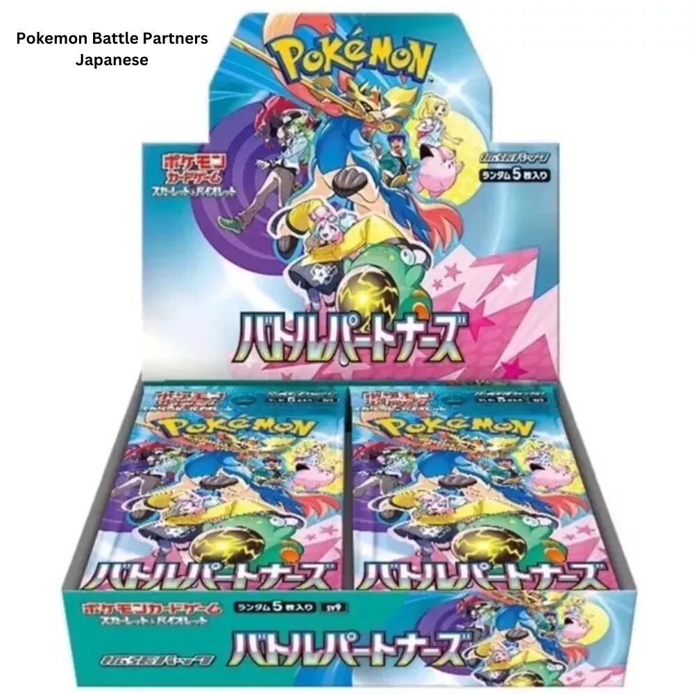 Pokemon Battle Partners Japanese Booster Box sv9 image 0