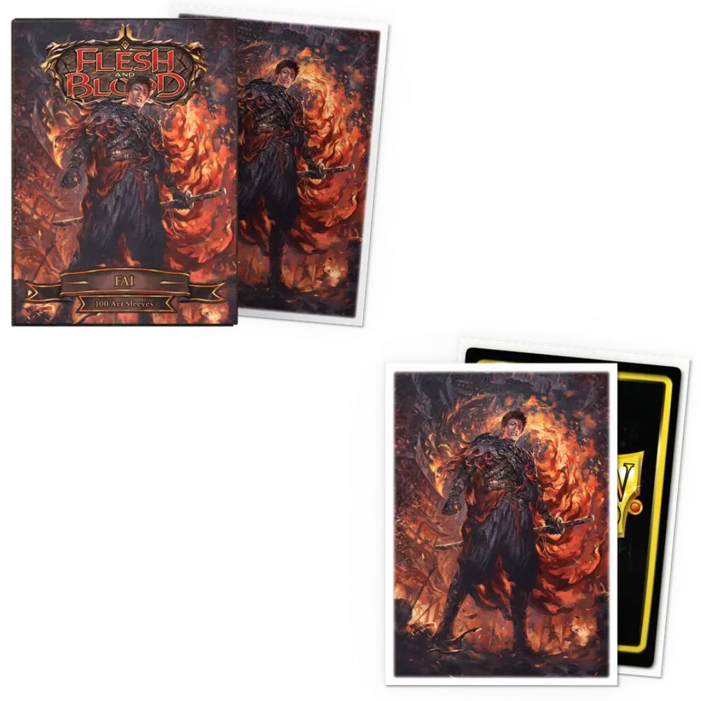 Flesh and Blood - Fai 100CT Dragon Shield Sleeves: Standard Matte Art image 0