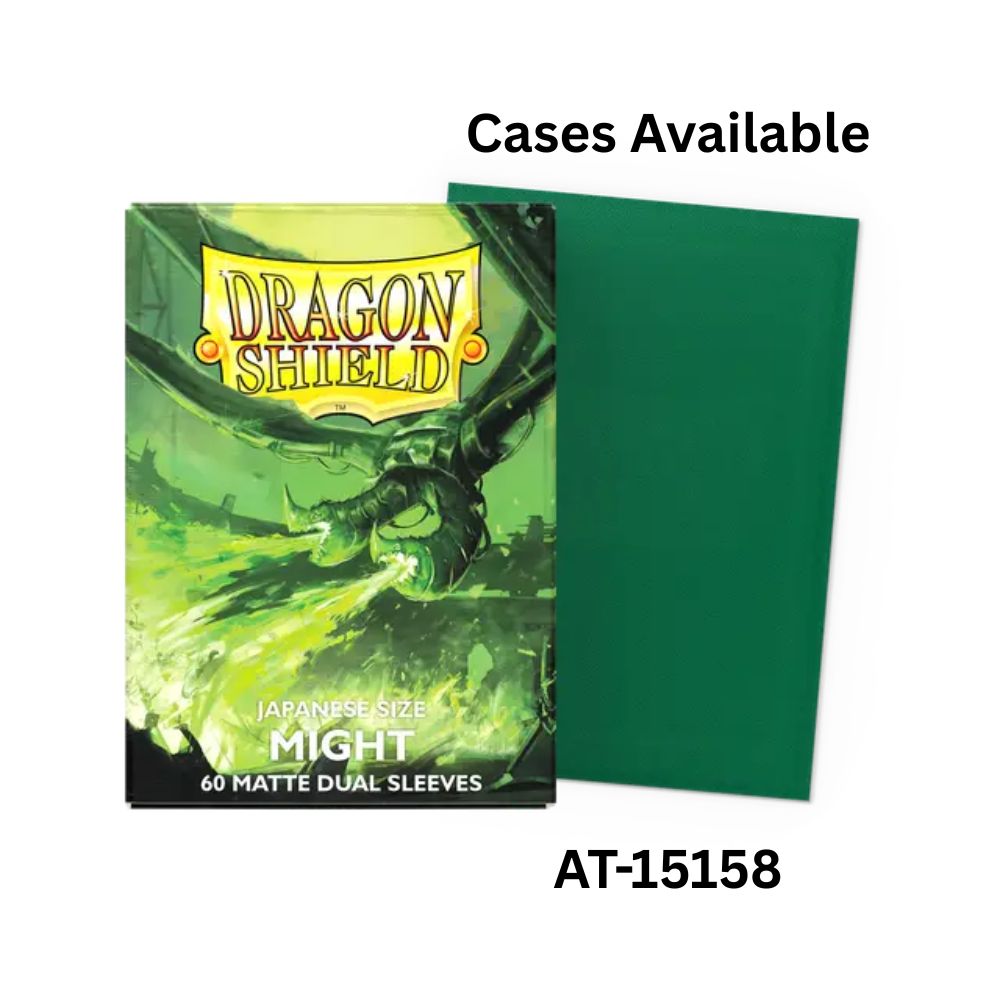 Dragon Shield Sleeves: Japanese Matte Dual - Might 60CT / # AT-15158