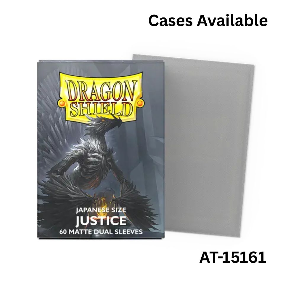 Dragon Shield Sleeves: Japanese Matte Dual - Justice 60CT / # AT-15161