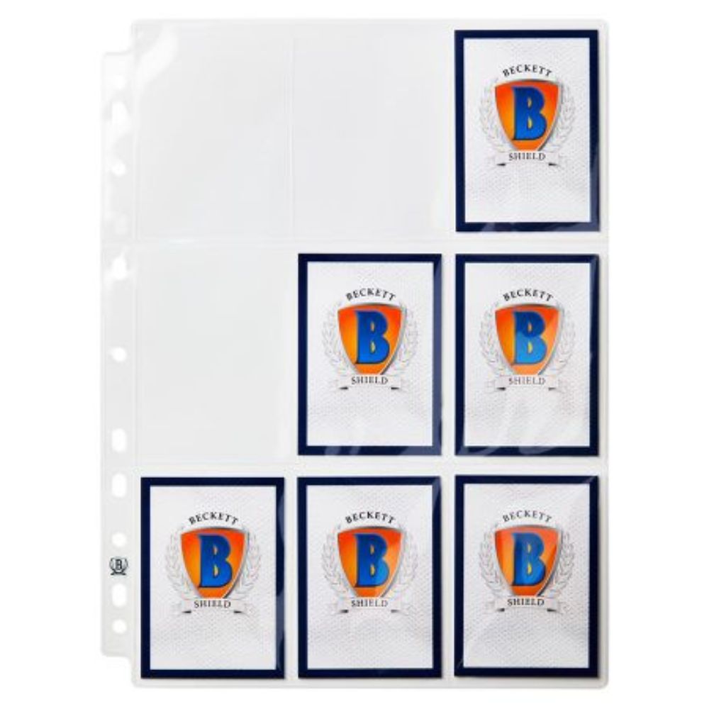 Beckett Shield: 9-Pocket Display Pages / 100 count