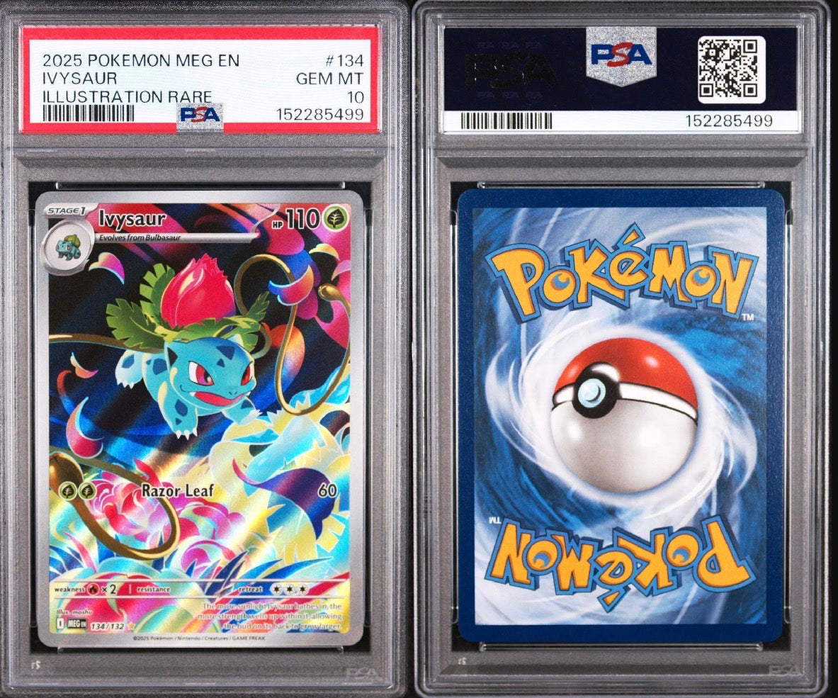 Mega Evolution #134 Ivysaur Illustration Rare PSA 10
