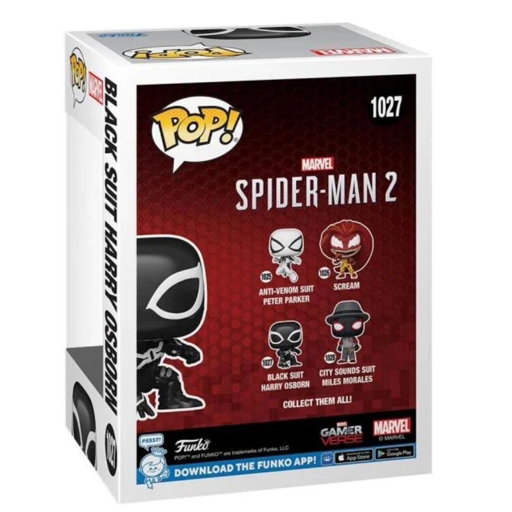 Pop! Games: Spider-Man 2 - Black Suit Harry Osborn FNK #1027
