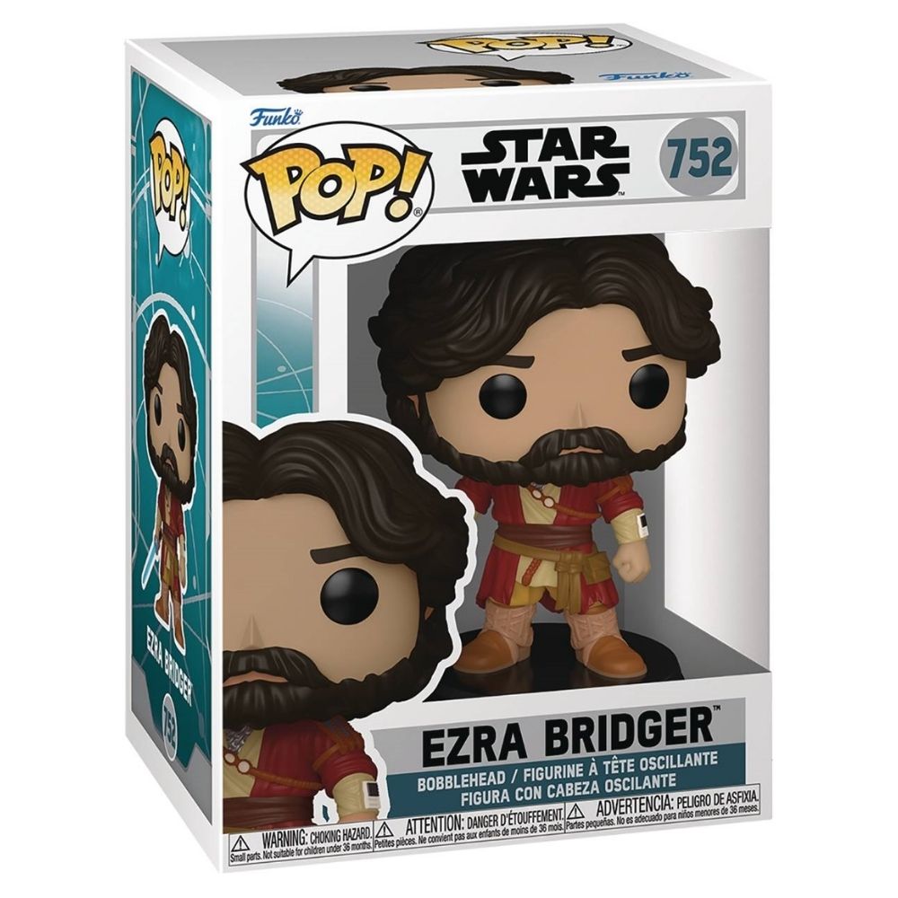 Pop Star Wars: Ahsoka - Ezra Bridger Vinyl Figure FNK #752