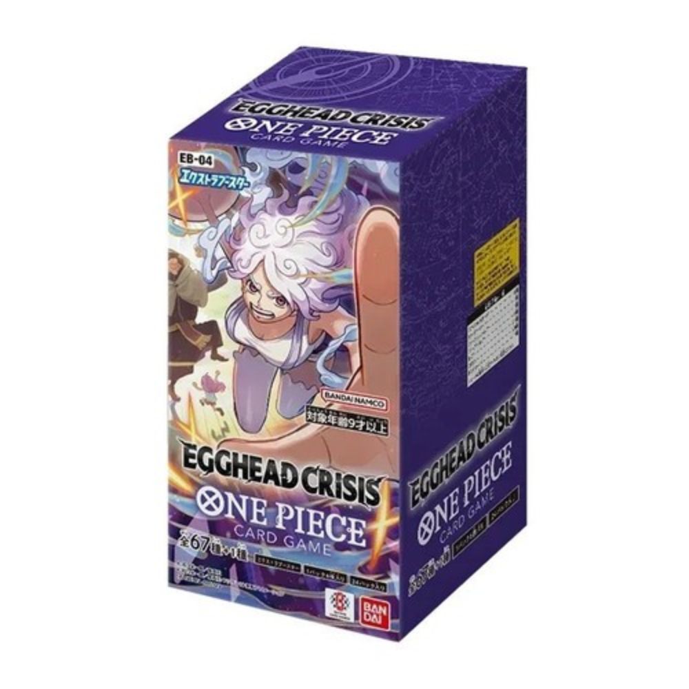 One Piece Card Game EB-04 Egghead Crisis Booster Box Japanese Sealed