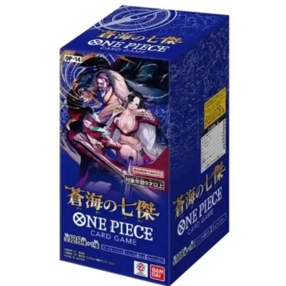 One Piece TCG OP-14 The Azure Sea's Seven Japanese Booster Box
