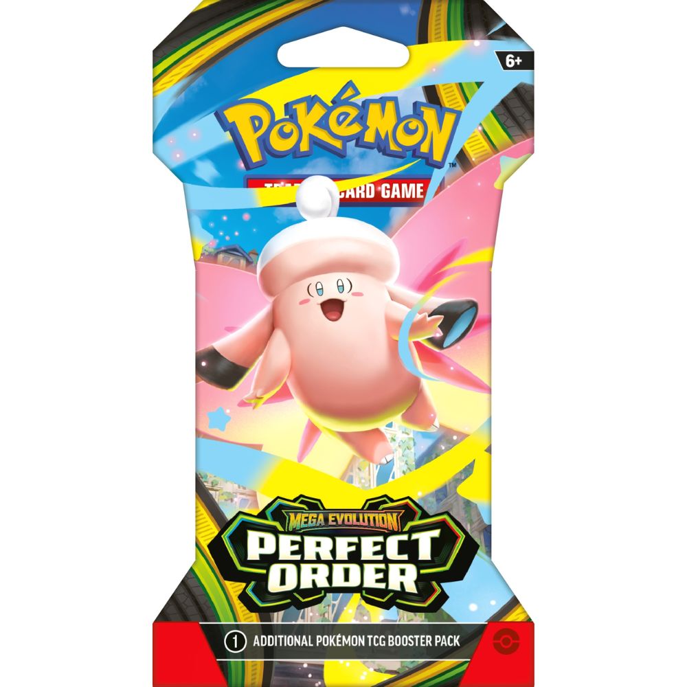 ME3 Perfect Order Sleeved Booster packs (4) randomly pulled