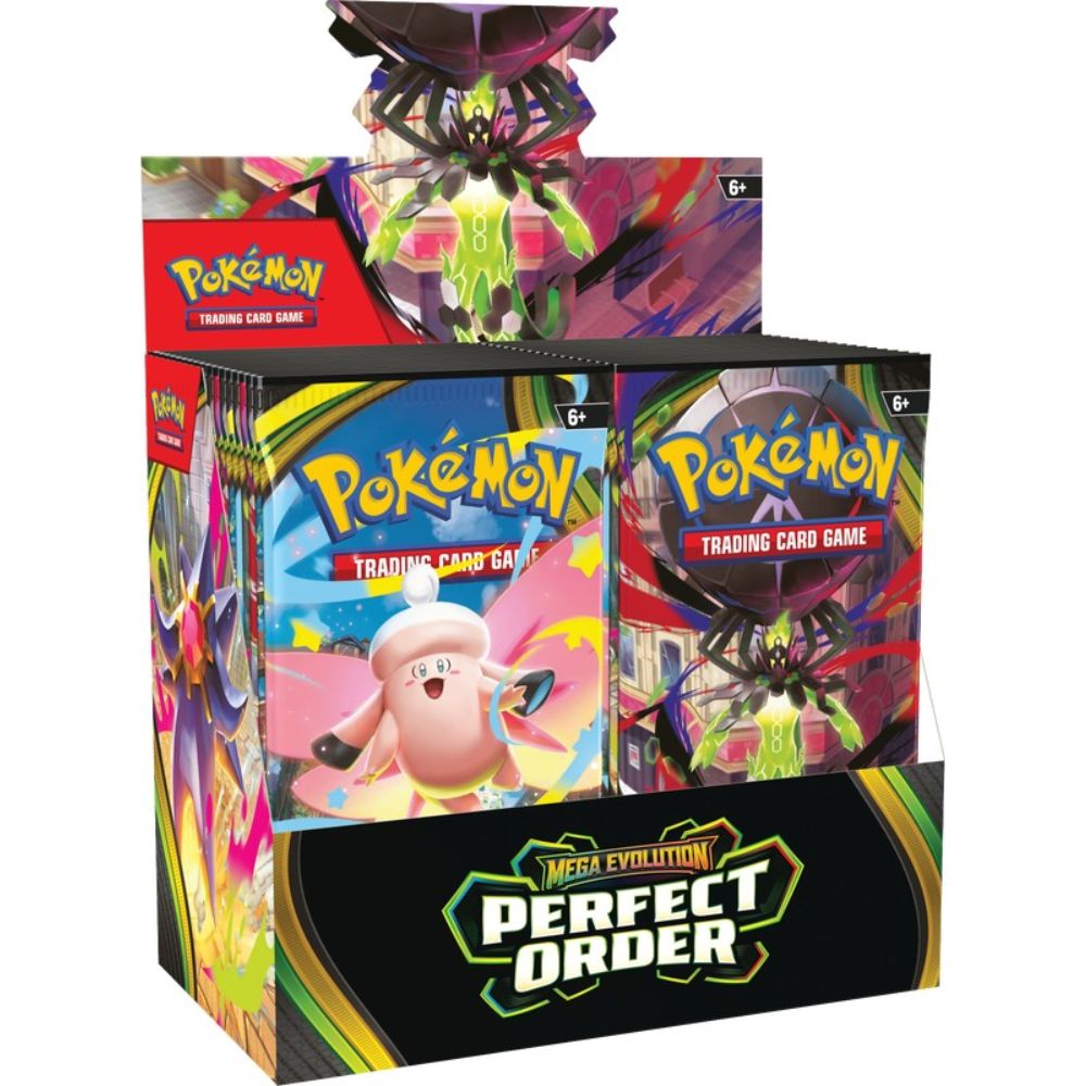 3/27/26 Release: Pokemon Mega Evolutions ME3 Perfect Order Booster