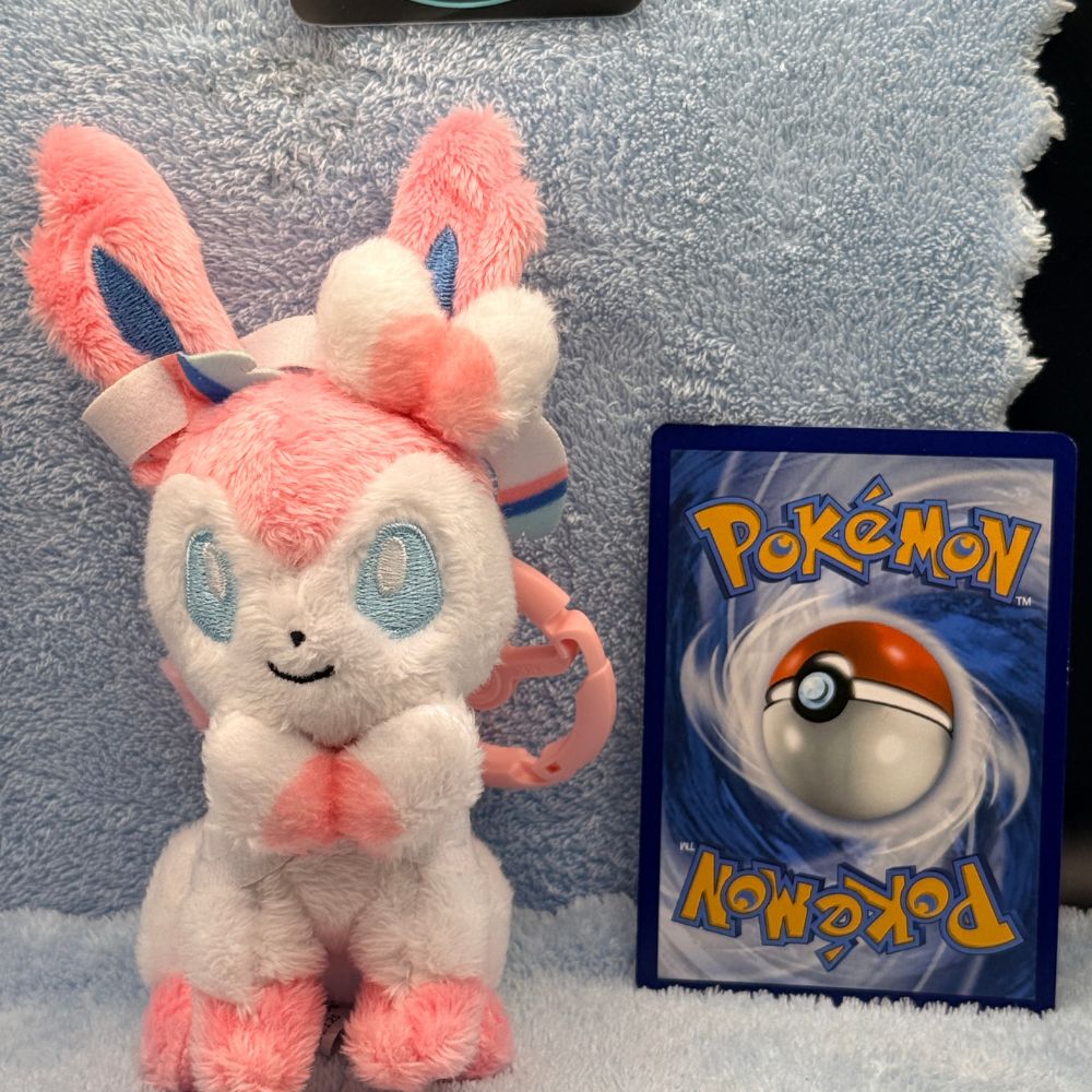 Pokemon Center Original Mascot With Carabiner Sylveon