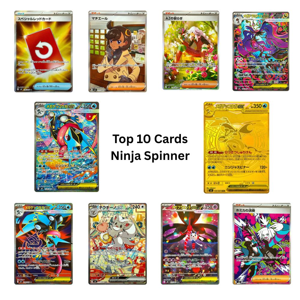 Pokemon Ninja Spinner Booster Box - M4: Ninja Spinner