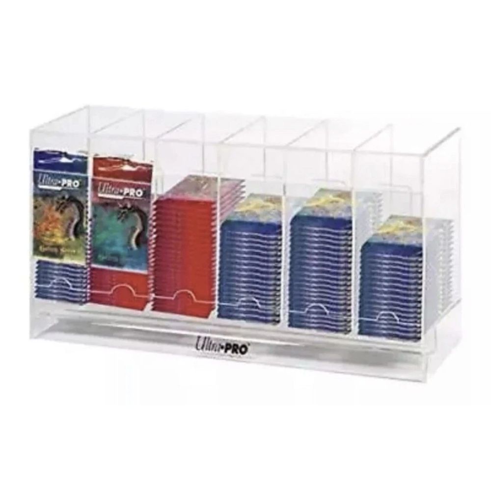Ultra Pro: 6-Slot Wax Card Dispenser - Acrylic/ Stackable