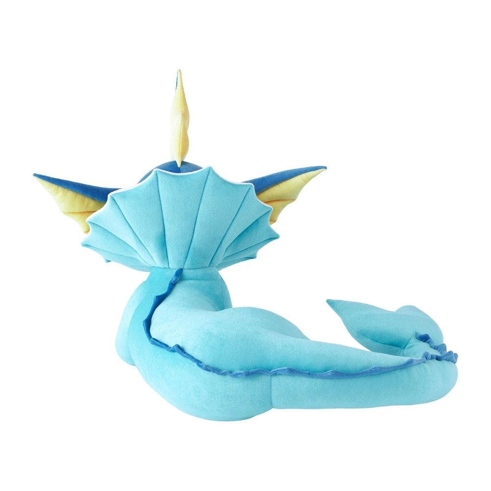 Pokemon Life Size VAPOREON Jumbo Plush Doll Lying Down Japan Genuine