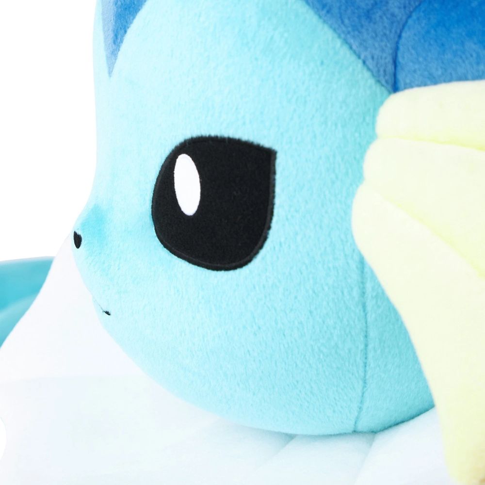 Pokemon Life Size VAPOREON Jumbo Plush Doll Lying Down Japan Genuine