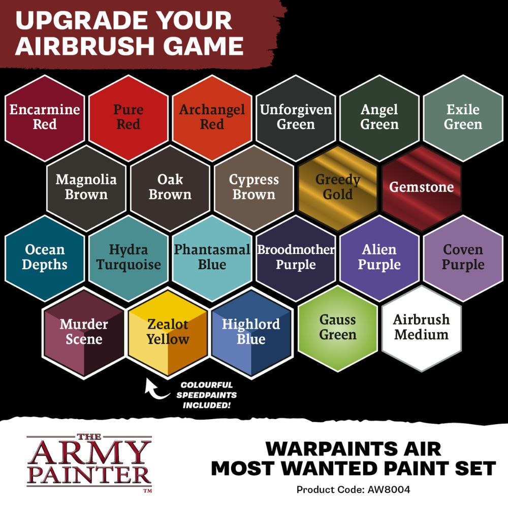 The Army Painter: Warpaints Air - Most Wanted Set