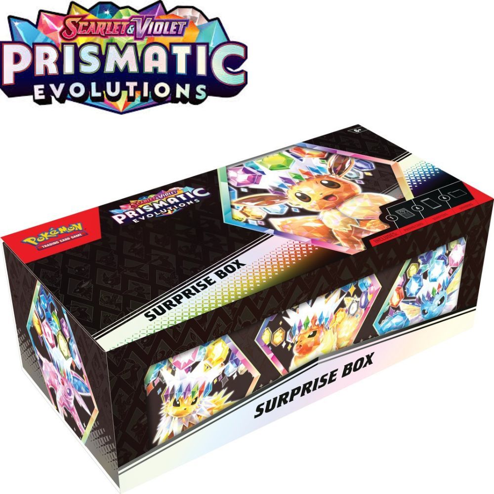Pokemon S&V 8.5 Prismatic Evolutions Surprise Box image 0