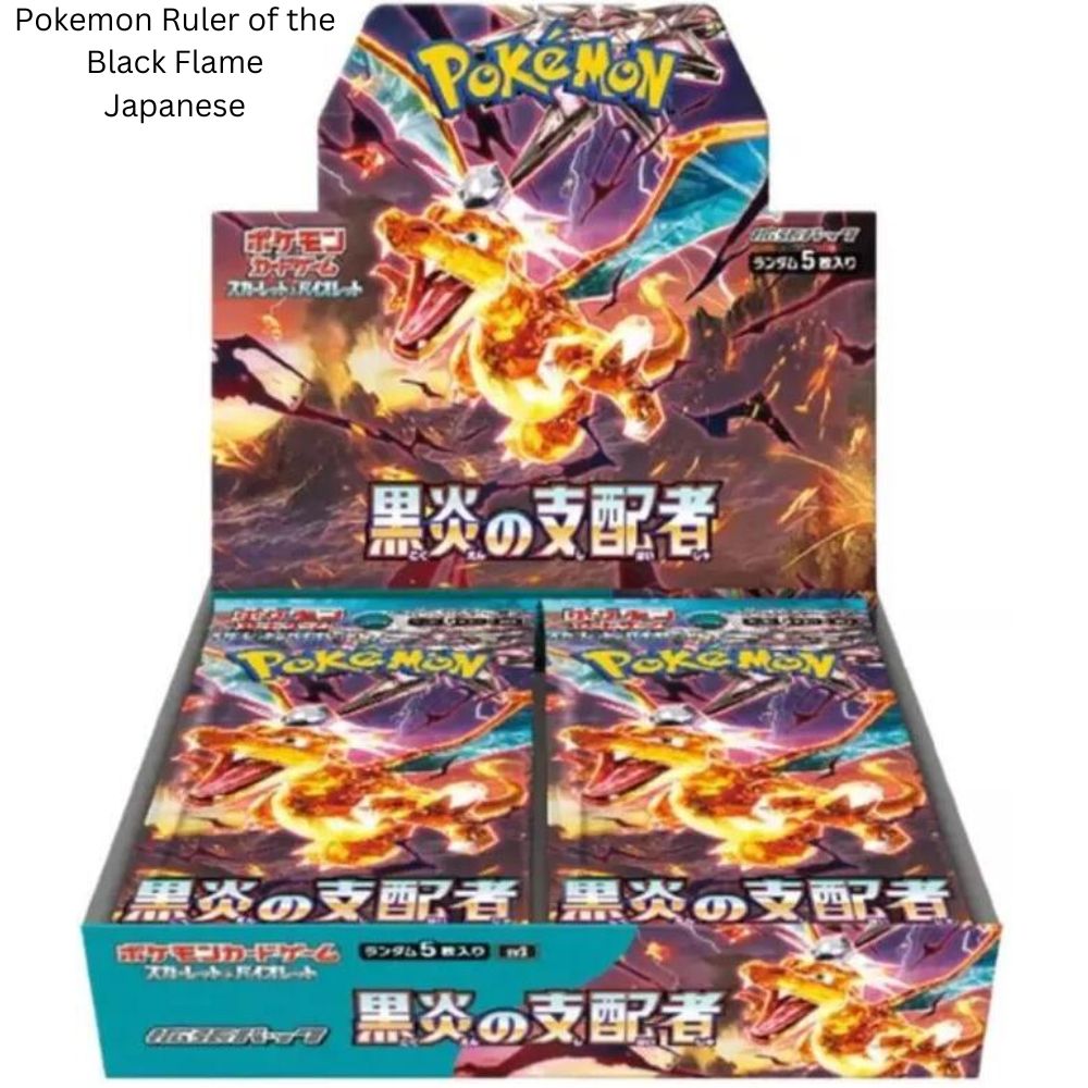 Pokemon Ruler of the Black Flame Japanese Booster Box - SV3: image 0