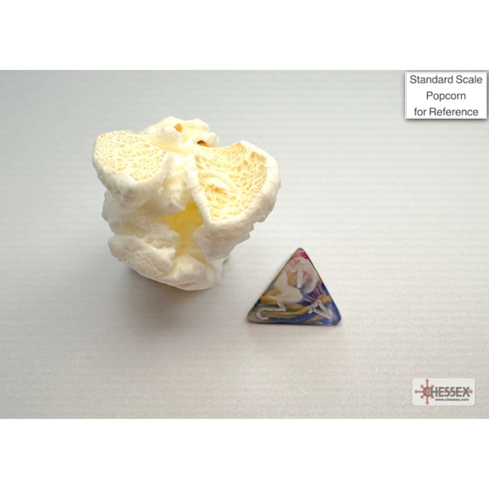 Festive Mini-hedral Carousel/white 7-Die Set / #CHX20440 image 2