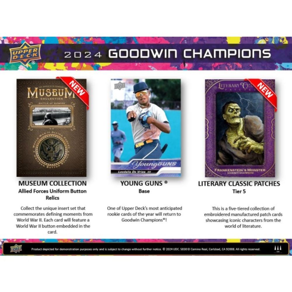 2024 Upper Deck Goodwin Champions Blaster Box image 2