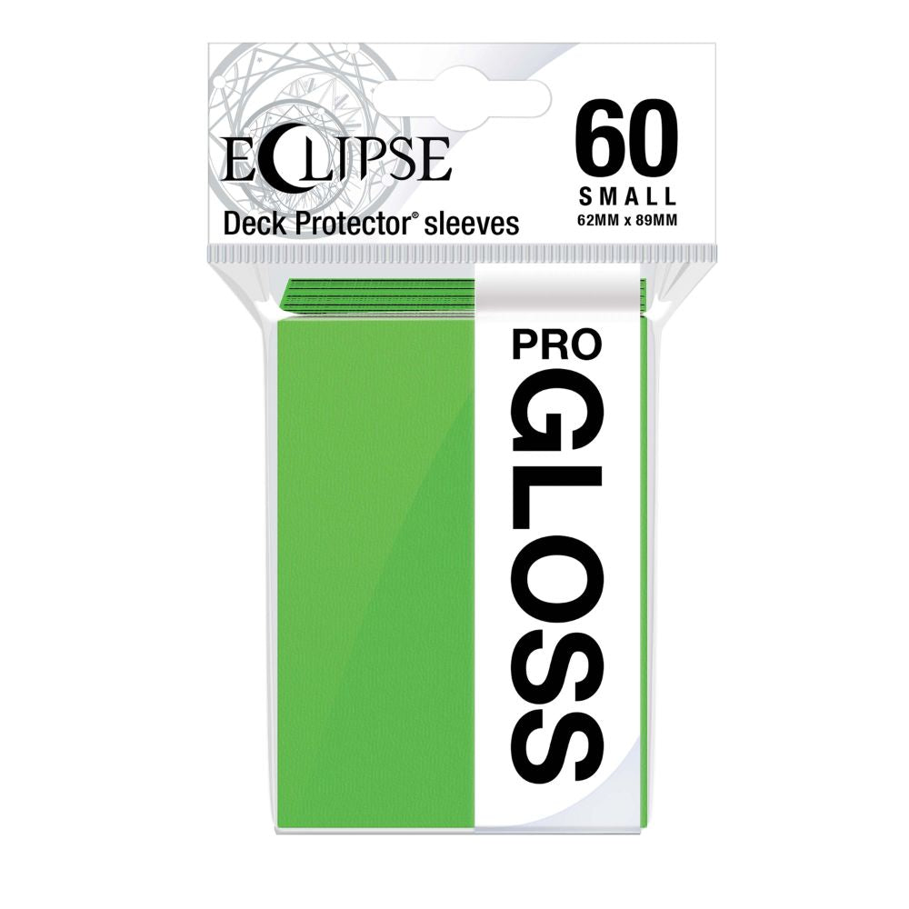 Ultra Pro Sleeves Small Eclipse Gloss Lime Green 60 Count image 0