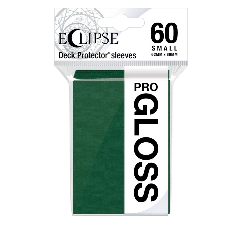 Ultra Pro Small Sleeves Eclipse Gloss Forest Green 60 Count image 0
