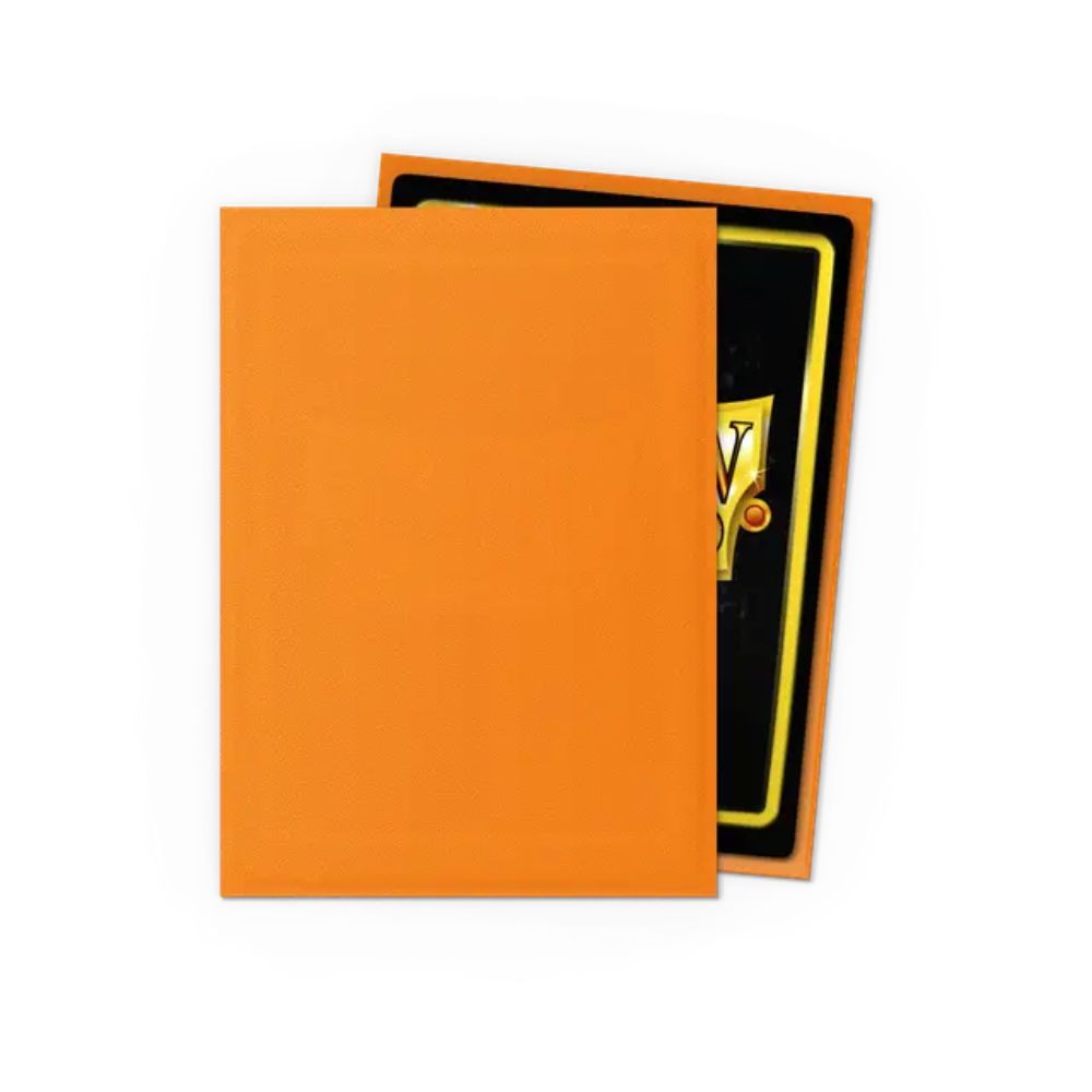 Dragon Shield Sleeves: Standard Matte - Orange 100CT image 1