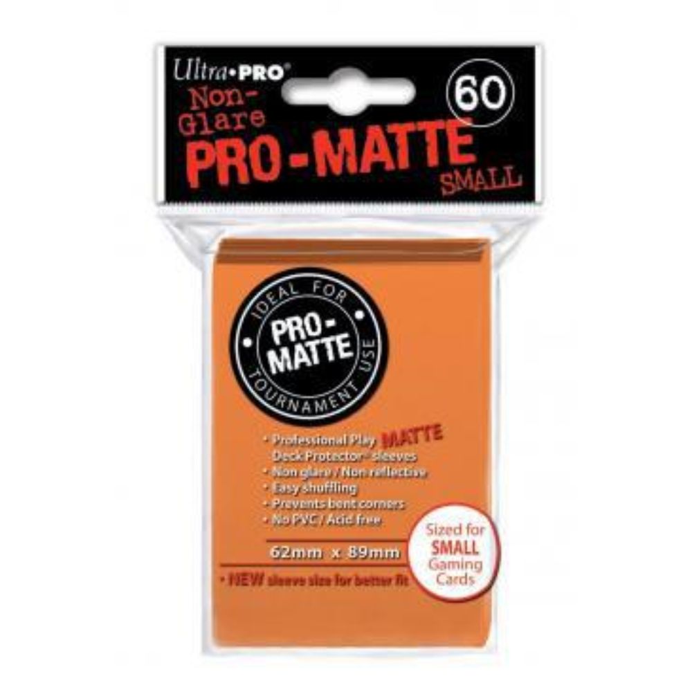 Ultra Pro Deck Protector Small Orange Pro-Matte image 0
