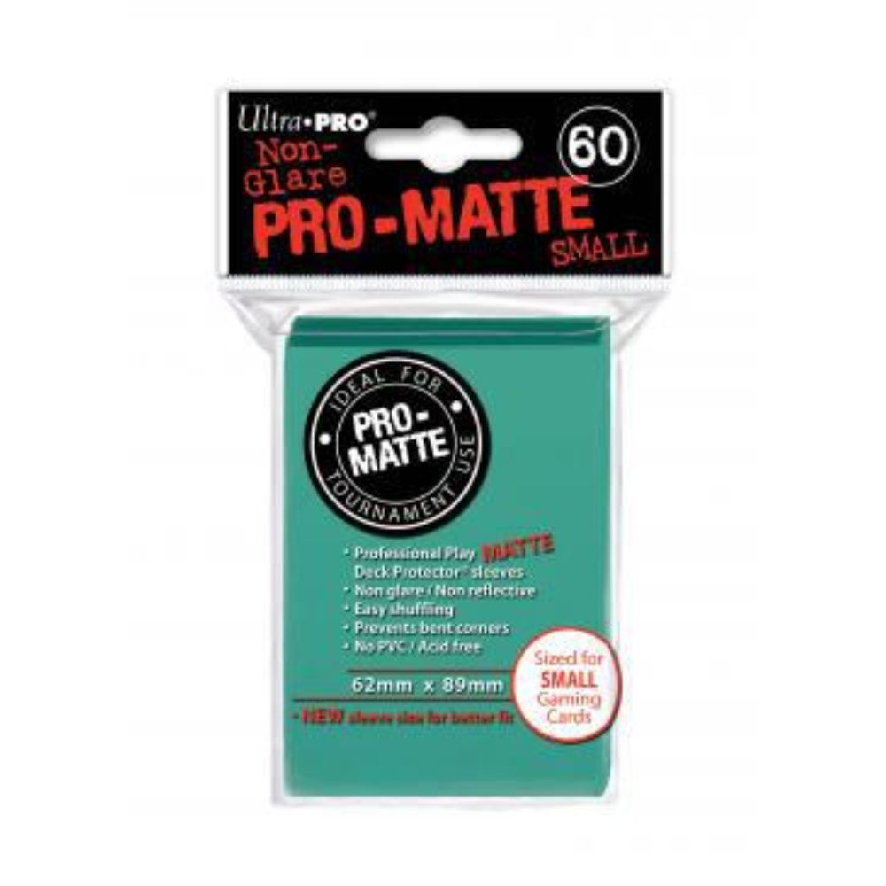 Ultra Pro Deck Protector Small Aqua Pro-Matte 60Ct image 0