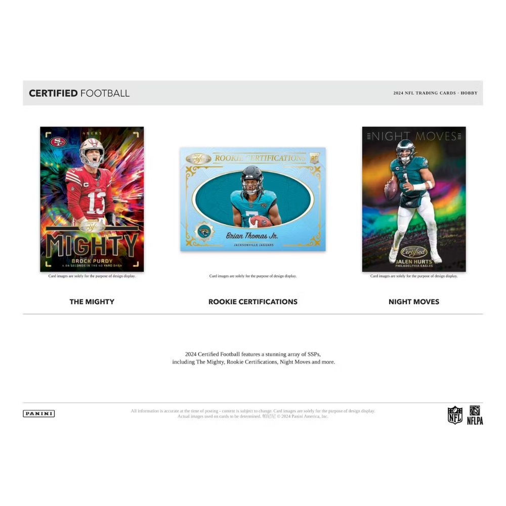 2024 Panini Certified Football Hobby Box2024 Panini Certified Football Hobby Bo image 4