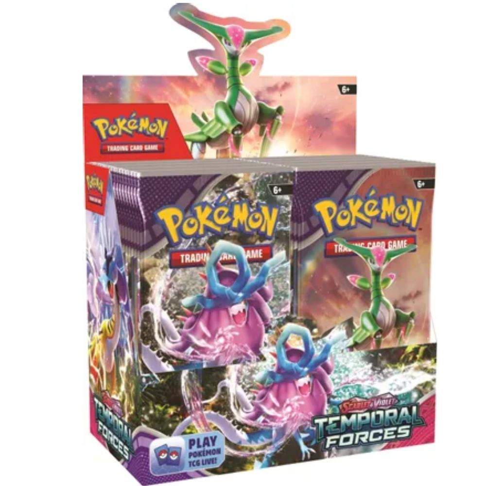 Pokemon Temporal Forces Booster Box - SV05 - 36 Booster Packs image 0