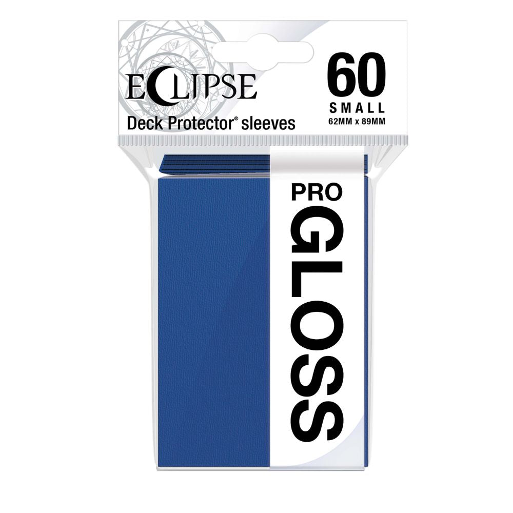Ultra Pro Small Sleeves Eclipse Gloss Pacific Blue 60 Count image 0