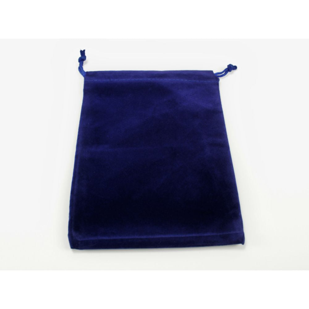 Dice Bag Suedecloth (L) Royal Blue 5" x 7 1/2" Chessex #02396 image 0