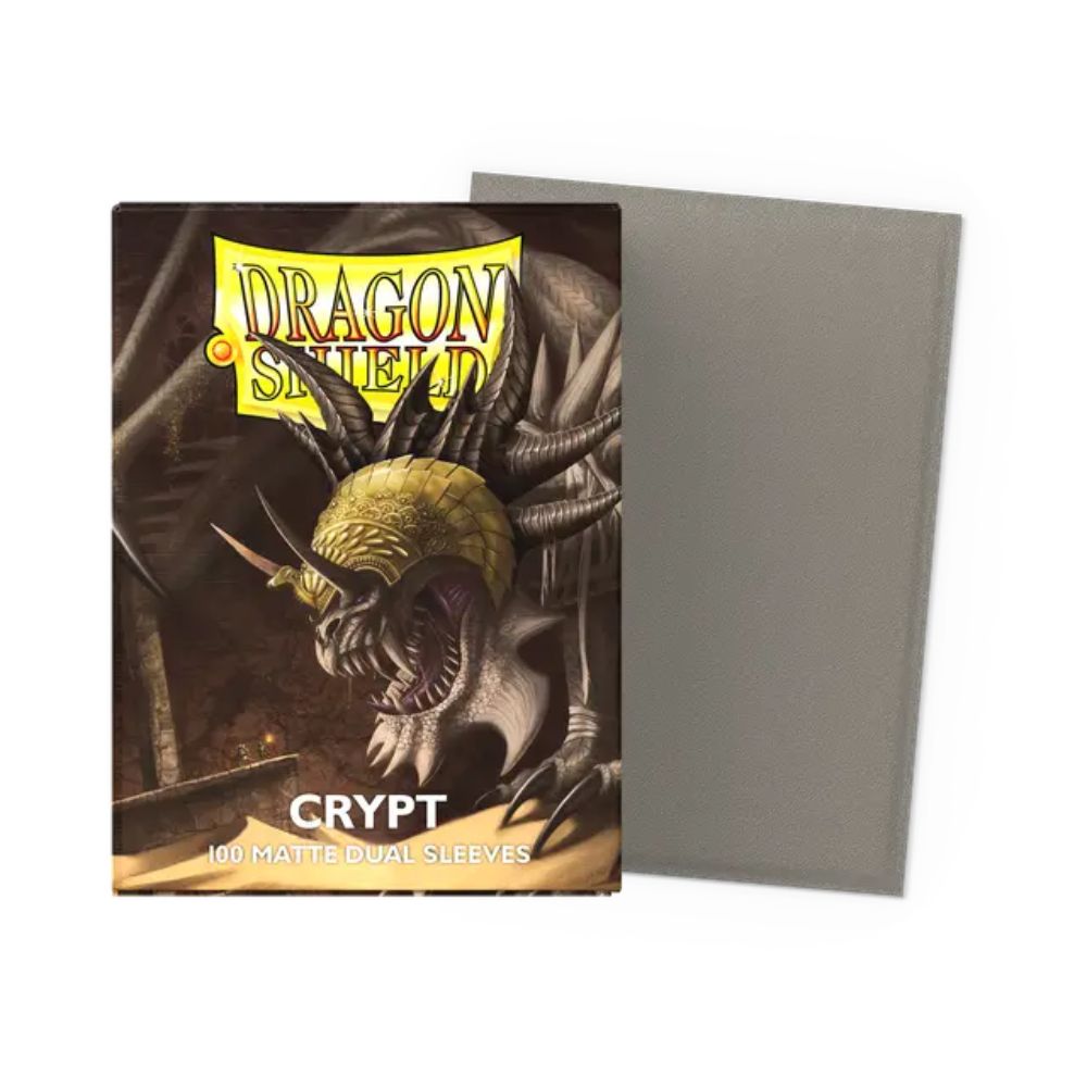 Dragon Shield Sleeves: Standard Matte Dual - Crypt 100CT image 0