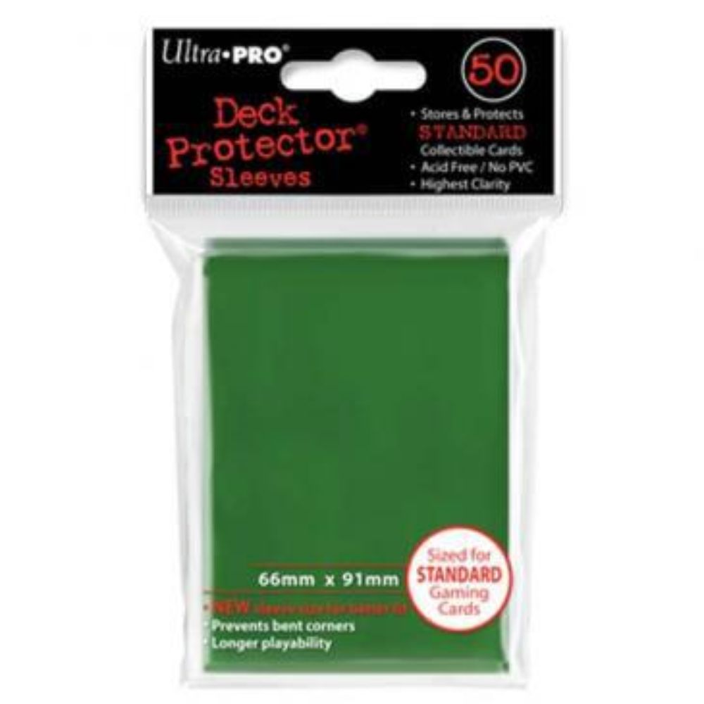 Ultrapro Green Deck Protector (Regular - 50 Ct) image 0
